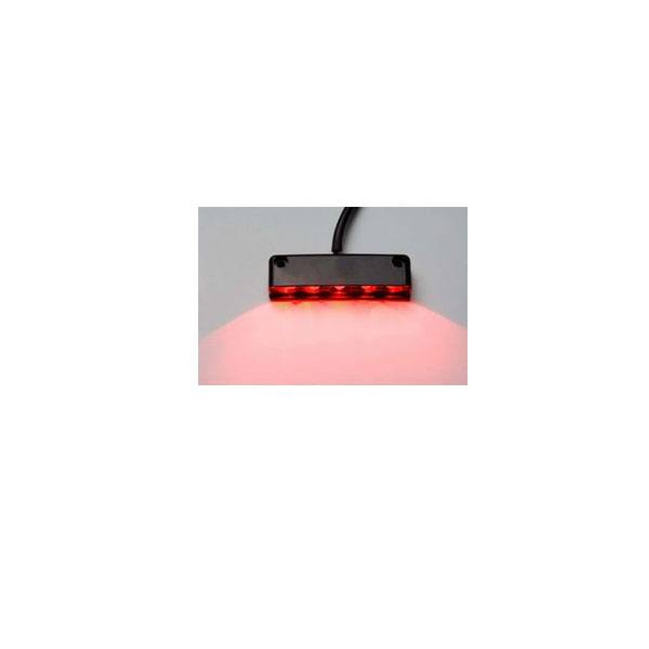 5-LED Orange Step Light - Surface Mount